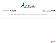 Tablet Screenshot of mckeerisk.com